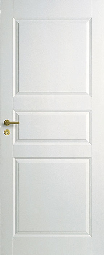 Дверь финская с четвертью Jeld-Wen Style 1 облегченная, глухая, белая эмаль