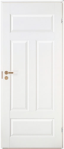 Дверь финская с четвертью Jeld-Wen Style 41 облегченная, глухая, белая эмаль
