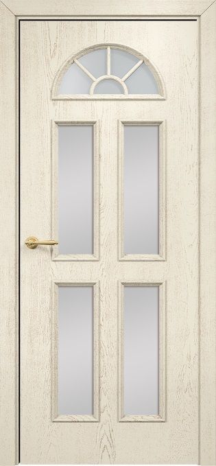 Двери в интерьере - Дверь Оникс Бостон эмаль слоновая кость с патиной, сатинат