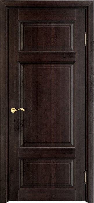 Двери в интерьере - Дверь Итальянская Легенда массив ольхи ОЛ55 венге, глухая
