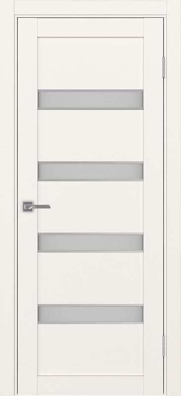 Двери в интерьере - Дверь Эко 505.12 АПС бежевый молдинг SC, сатинат