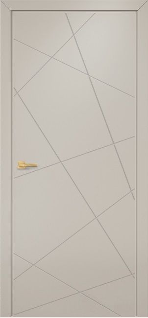 Двери в интерьере - Дверь Оникс Концепт №1 эмаль латте, глухая