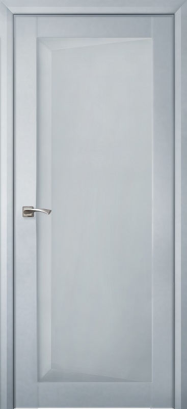 Двери в интерьере - Дверь ДР Perfecto экошпон 105 Barhat Light Grey, глухая