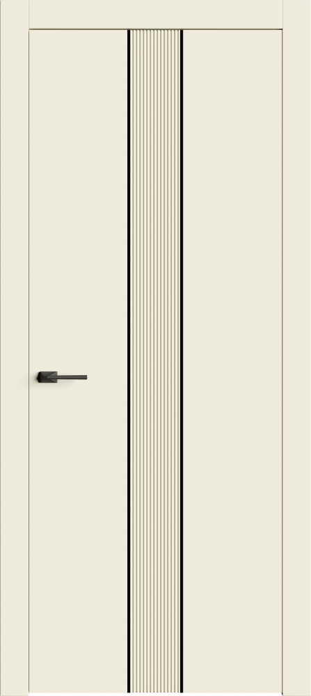 Двери в интерьере - Дверь Линнея-5М эмаль RAL 9001, глухая