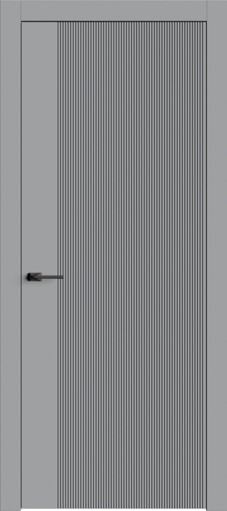 Двери в интерьере - Дверь Линнея-2 серая, глухая
