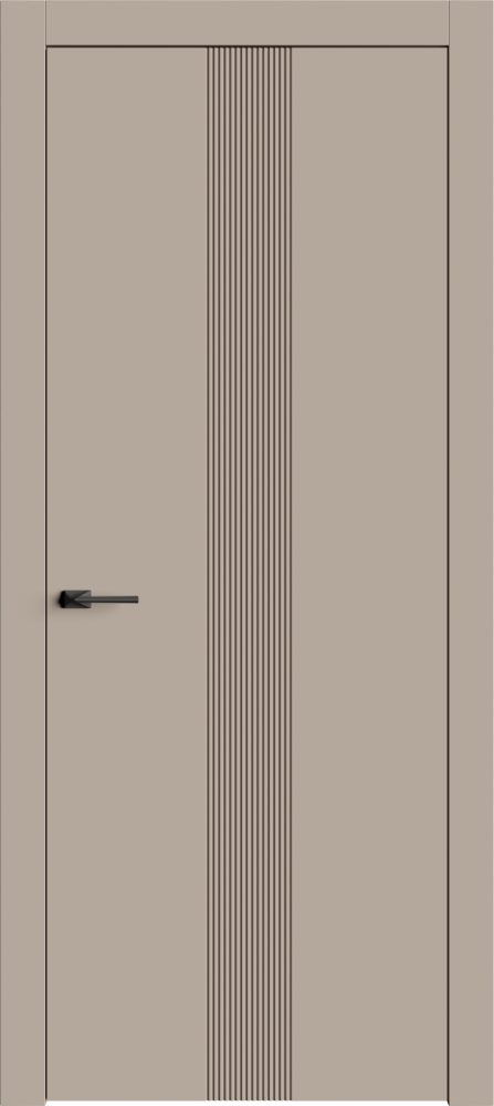 Двери в интерьере - Дверь Линнея-5 эмаль NCS 3005-Y50R, глухая