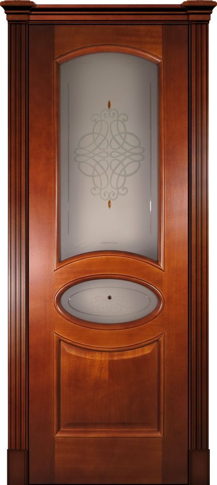 Двери в интерьере - Дверь Покровские двери Галактика анегри темный, стекло тон. АП-13