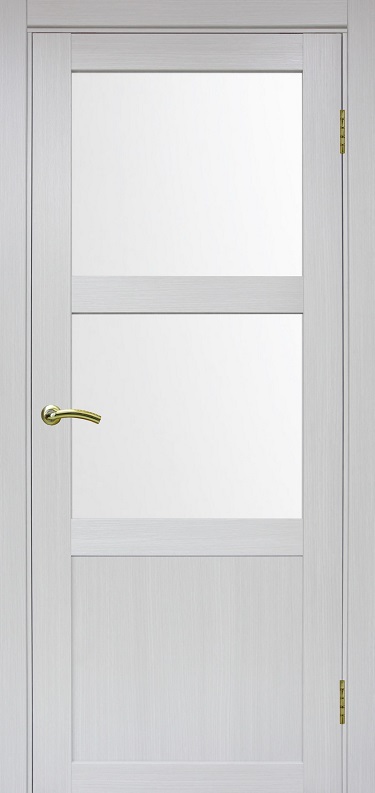 Двери в интерьере - Дверь Эко 530.221 ясень серебристый, сатинат