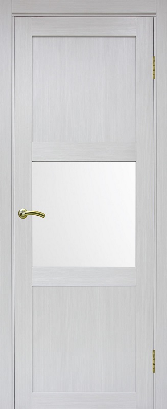 Двери в интерьере - Дверь Эко 530.121 ясень серебристый, сатинат