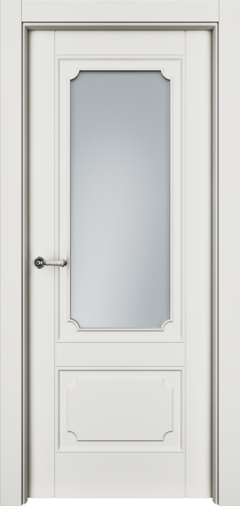 Двери в интерьере - Дверь Риан-2 эмаль RAL 9010, сатинат