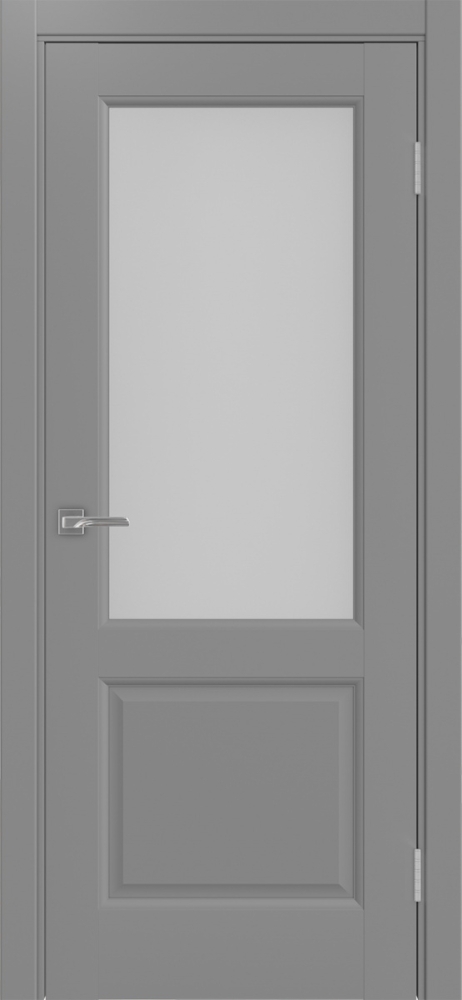Двери в интерьере - Дверь Эко Neo 602.21 серый, сатинат