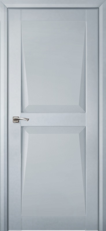 Двери в интерьере - Дверь ДР Perfecto экошпон 103 Barhat Light Grey, глухая