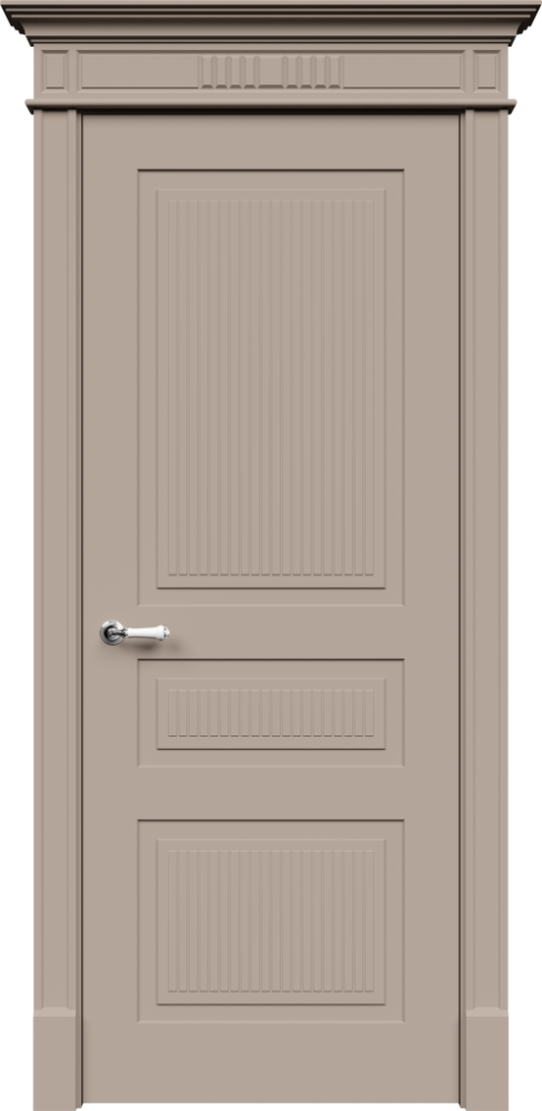 Двери в интерьере - Дверь Рим-3 эмаль NCS 3005-Y50R, глухая