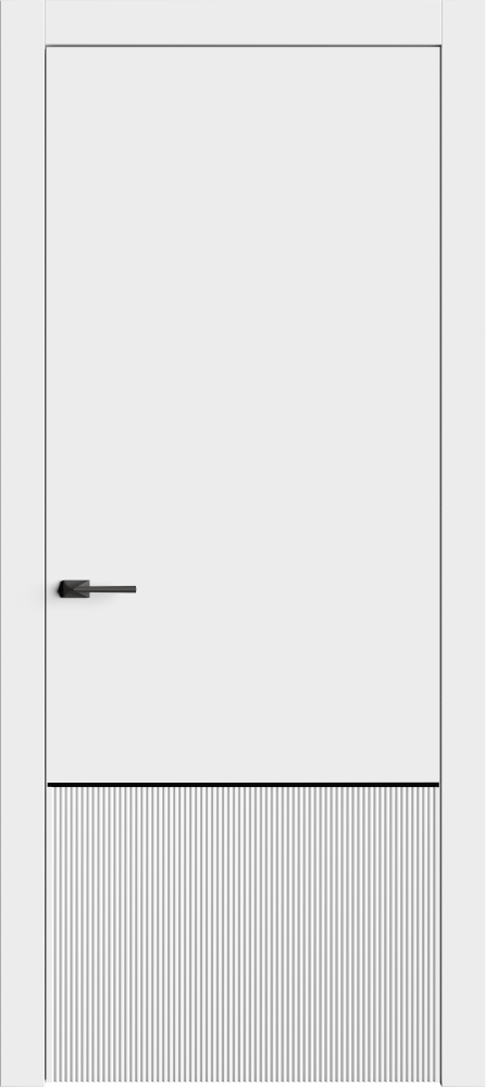 Двери в интерьере - Дверь Линнея-9М эмаль белая, глухая