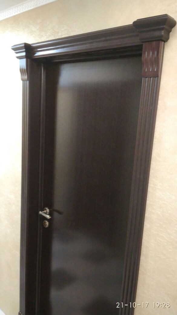 Дверь гладкая венге