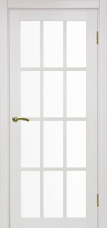 Двери в интерьере - Дверь Эко 542.2222  ясень перламутровый, сатинат