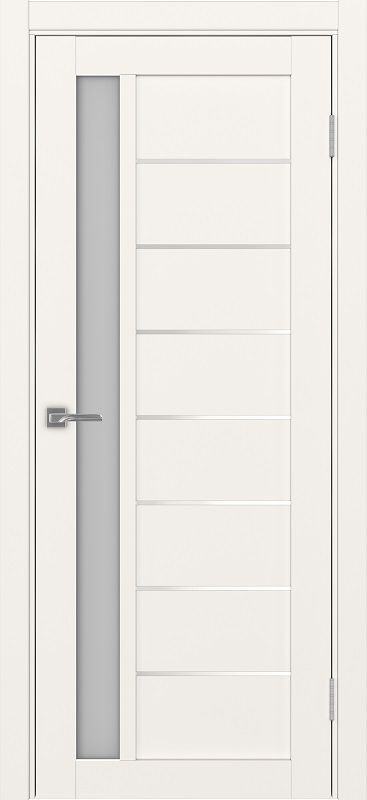 Двери в интерьере - Дверь Эко 554.21 АПП бежевый молдинг SC, сатинат