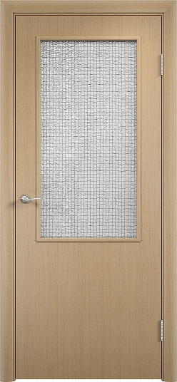 Двери в интерьере - Дверь усиленная V финиш-пленка беленый дуб, армированное 58