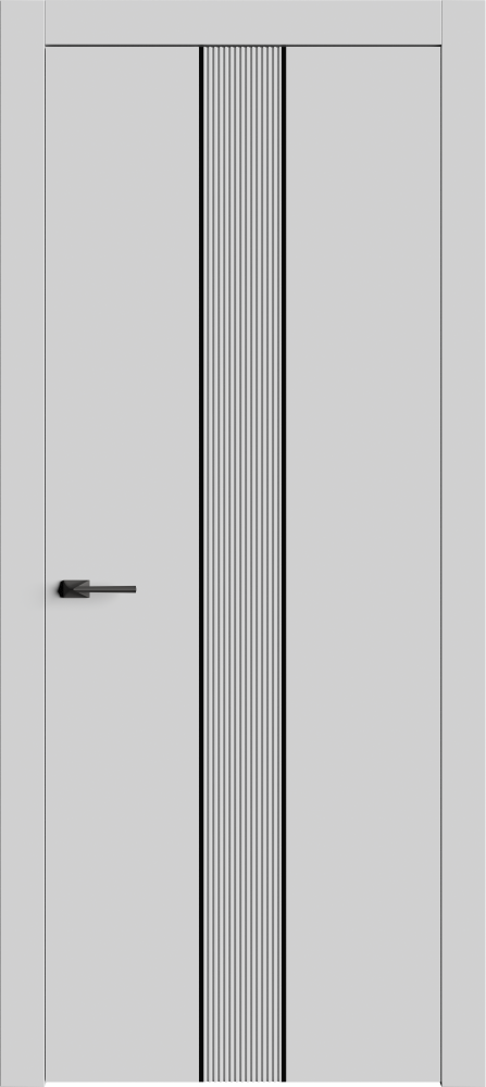 Двери в интерьере - Дверь Линнея-5М эмаль RAL 7047, глухая