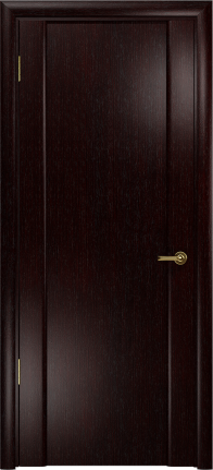 Двери в интерьере - Дверь Арт Деко Спациа-3 венге, глухая