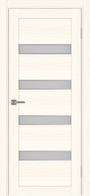Двери в интерьере - Дверь Эко 505.12 АПС ясень светлый молдинг SC, сатинат
