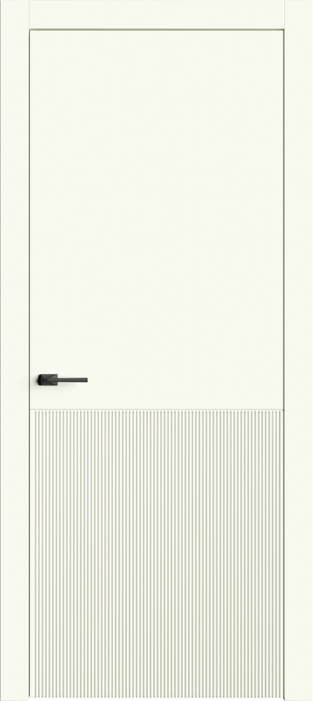 Двери в интерьере - Дверь Лайн8 эмаль RAL 9010, глухая