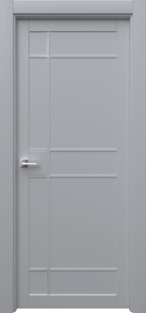 Двери в интерьере - Дверь Ронд3 эмаль RAL 7047, глухая