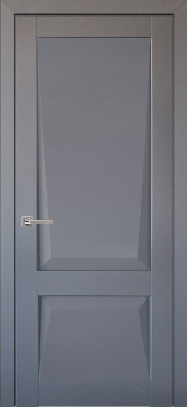 Двери в интерьере - Дверь ДР Perfecto экошпон 101 Barhat Grey, глухая