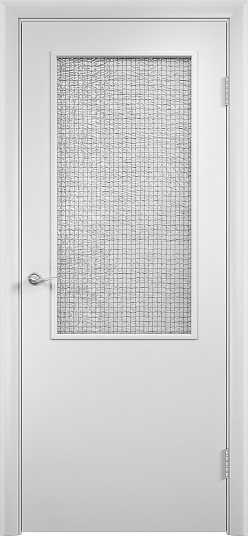 Двери в интерьере - Дверь усиленная V финиш-пленка белая, армированное 58