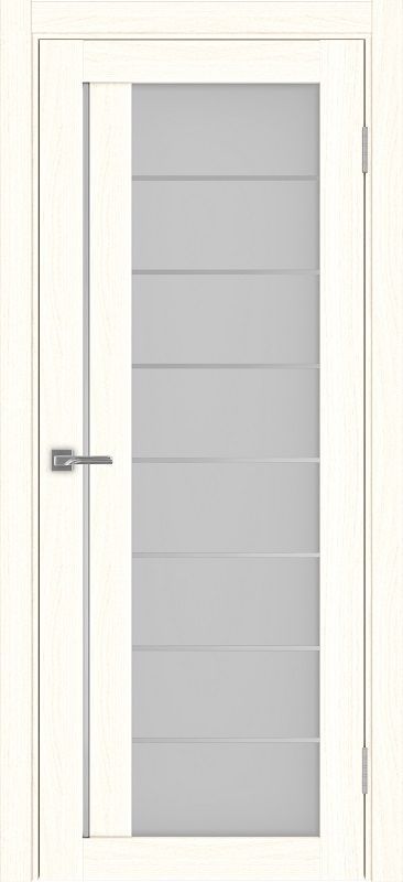 Двери в интерьере - Дверь Эко 524.22 АСС ясень светлый молдинг SC, сатинат
