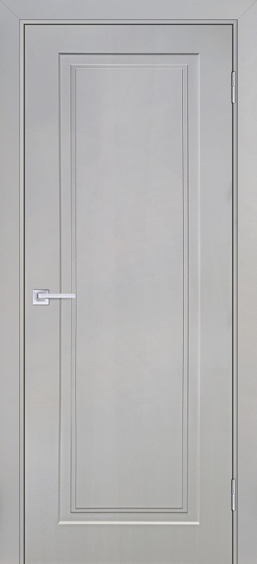 Двери в интерьере - Дверь Текона эмаль Smalta-Line 06 агат RAL 7044, глухая