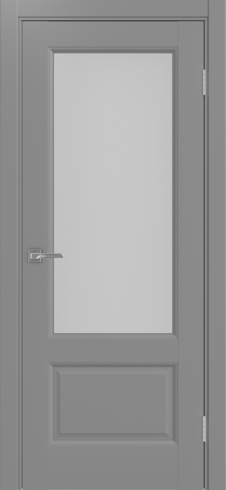 Двери в интерьере - Дверь Эко Neo 640.21 серый, сатинат
