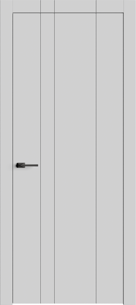 Двери в интерьере - Дверь Линнея-12 эмаль RAL 7047, глухая