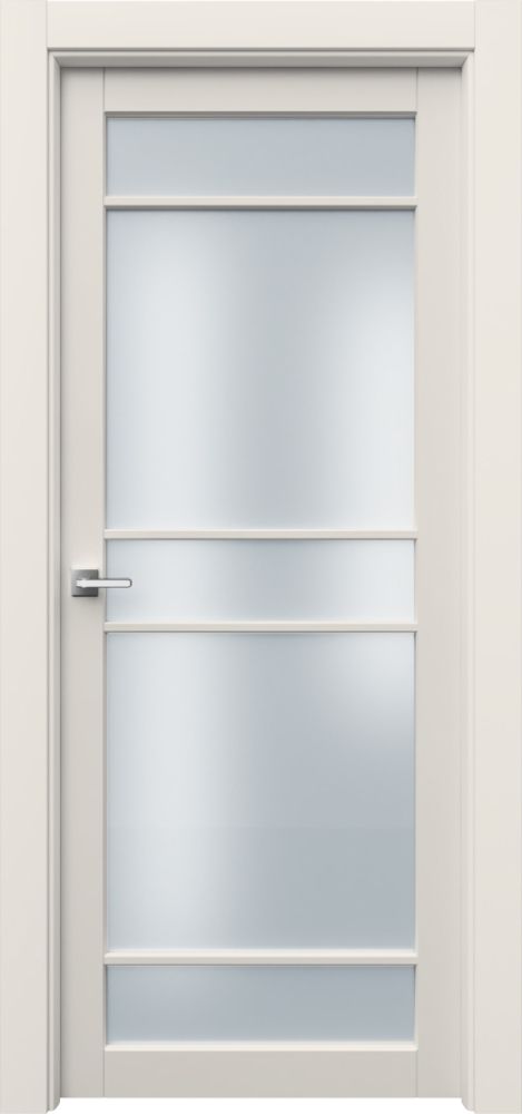 Двери в интерьере - Дверь Ронд3Р5с эмаль RAL 9001, сатинат