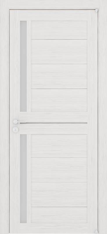 Двери в интерьере - Дверь ДР экошпон Eco-Light 2121 капучино велюр, стекло