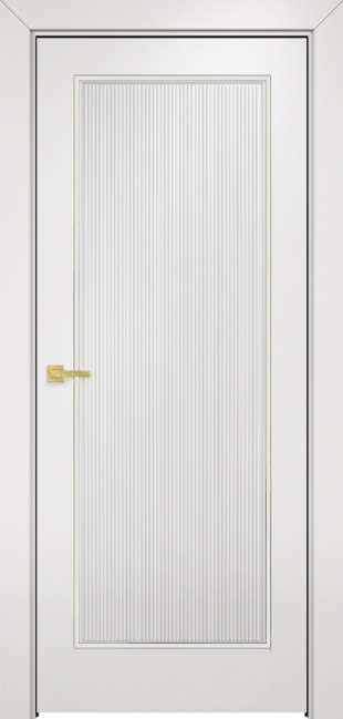 Двери в интерьере - Дверь Оникс Сиэтл 1 эмаль белая, глухая