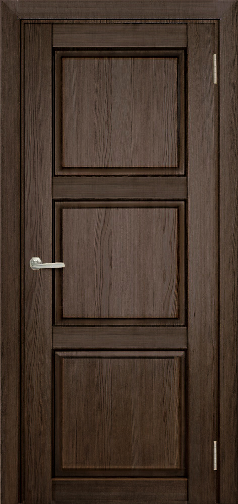 Двери в интерьере - Дверь Берест массив сосны Браво кофе, глухая