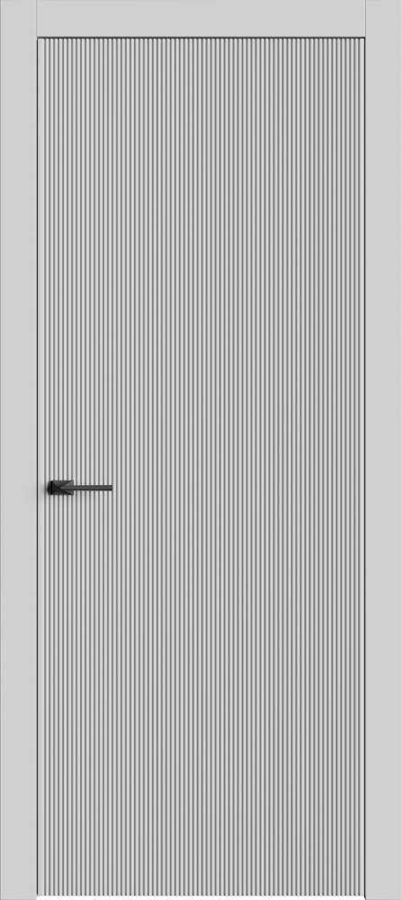 Двери в интерьере - Дверь Линнея-1 эмаль RAL 7047, глухая