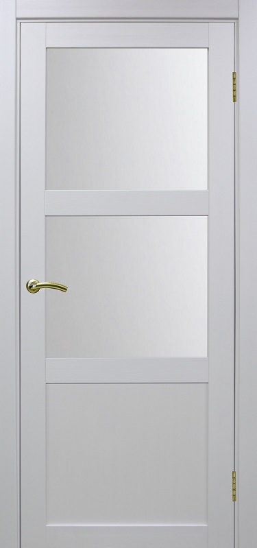 Двери в интерьере - Дверь Эко 530.221 белый лед, сатинат