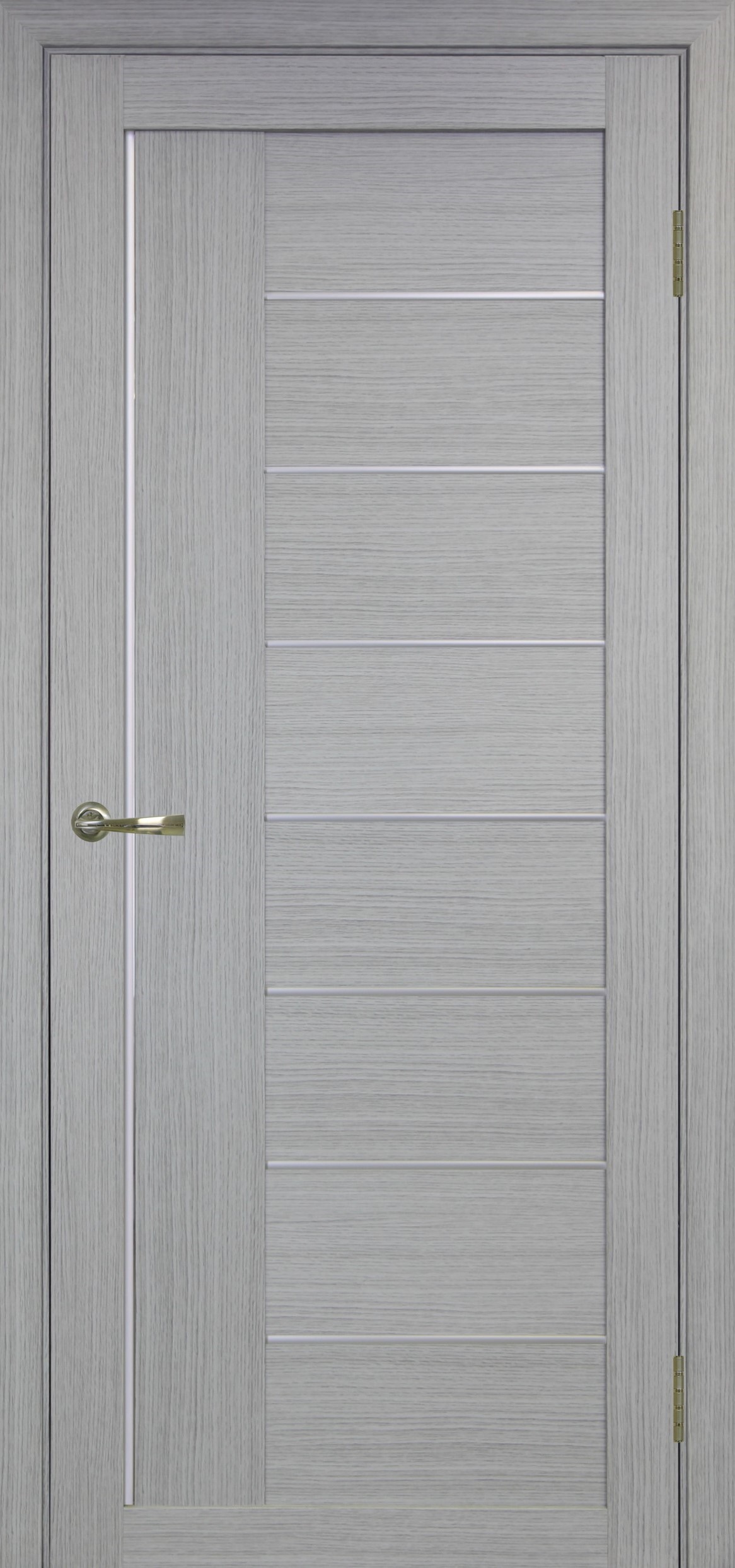 Двери в интерьере - Дверь Эко 524.11 АПП дуб серый молдинг SC, глухая