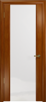 Дверь Арт Деко Спациа-3 темный анегри, белый триплекс