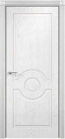 Дверь Оникс Рада фрезерованная эмаль белая, глухая. Фото №4