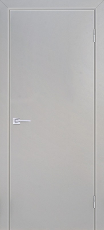 Двери в интерьере - Дверь Текона эмаль Smalta-Line 00 агат RAL 7044, глухая