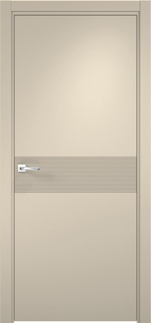 Двери в интерьере - Дверь V Лоярд эмалит Севилья 17 софт панакота, глухая
