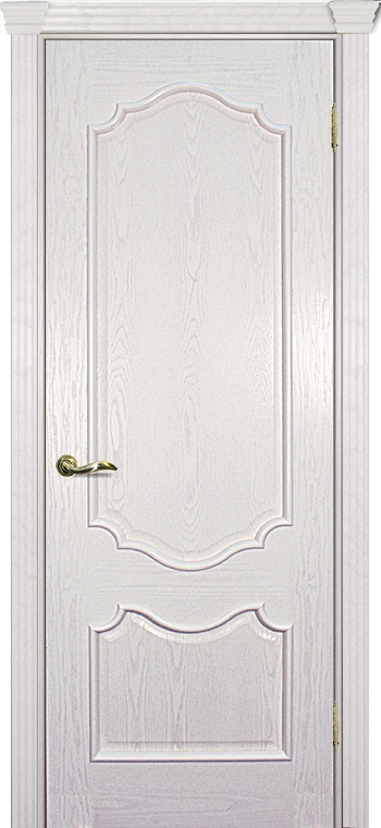 Двери в интерьере - Дверь Текона шпон Фрейм 01 ясень айсберг, глухая