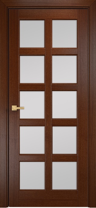 Двери в интерьере - Дверь Оникс Вена 2 красное дерево, сатинат