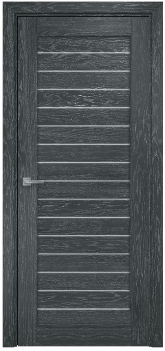 Двери в интерьере - Дверь Оникс Лофт №1 дуб седой, глухая