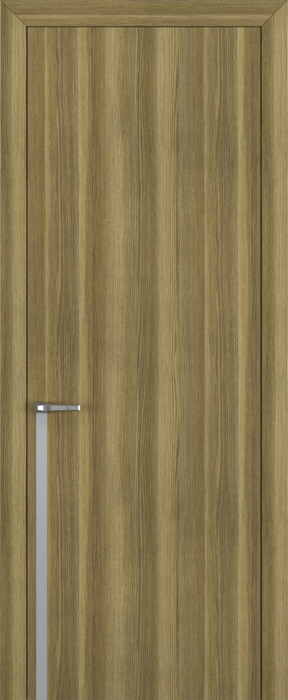 Двери в интерьере - Дверь Z K21 toppan дуб серый, молдинг серебро, глухая