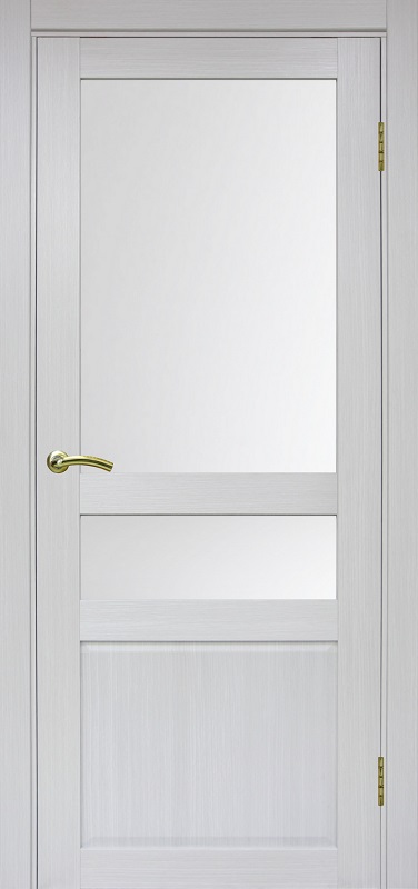 Двери в интерьере - Дверь Эко 631.221 ОФ3 ясень серебристый, сатинат