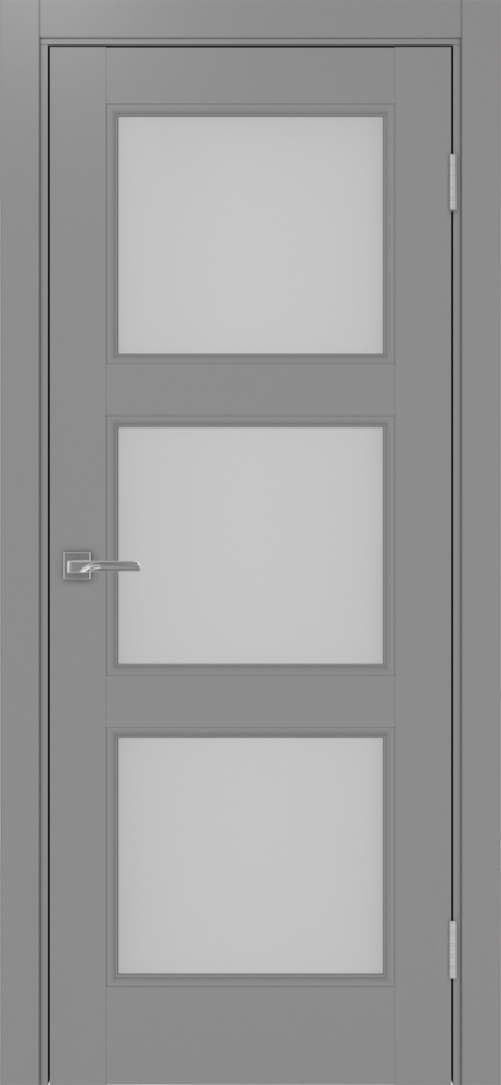 Двери в интерьере - Дверь Эко Neo 530.222 серый, сатинат
